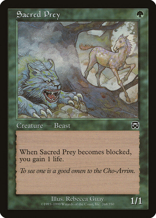 Sacred Prey - carta Magic The Gathering