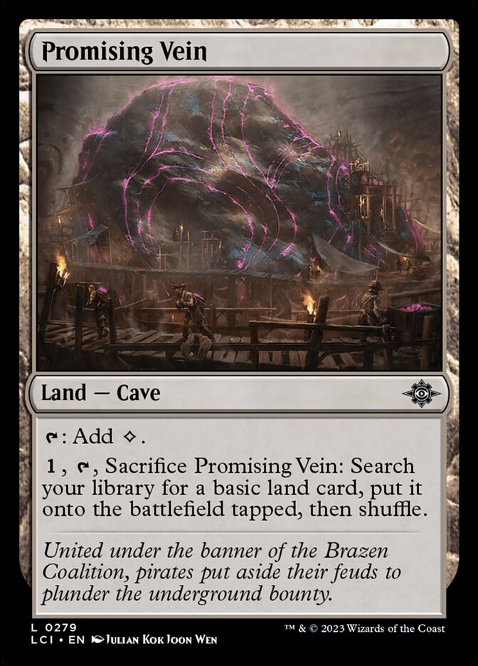 Promising Vein - carta Magic The Gathering