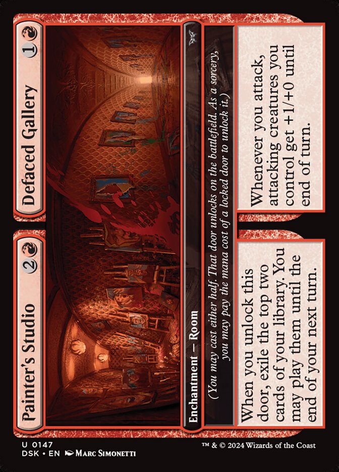 Painter's Studio // Defaced Gallery - carta Magic The Gathering