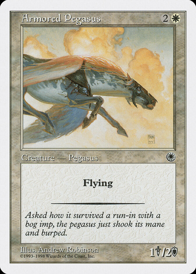 Armored Pegasus - carta Magic The Gathering
