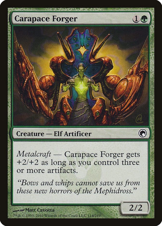 Carapace Forger - carta Magic The Gathering