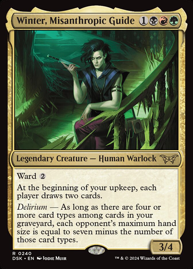 Winter, Misanthropic Guide - carta Magic The Gathering