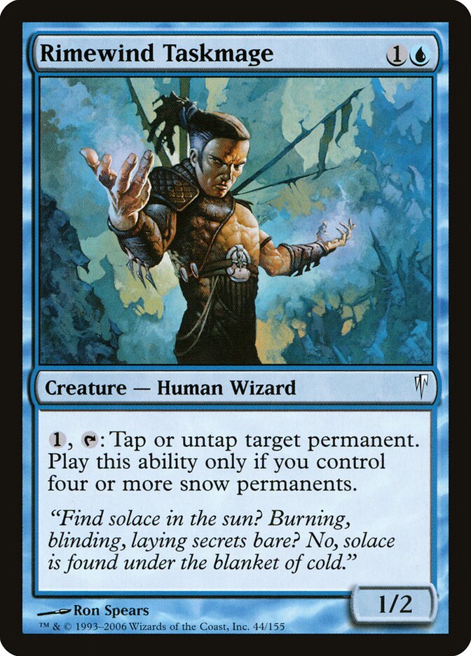 Rimewind Taskmage - carta Magic The Gathering