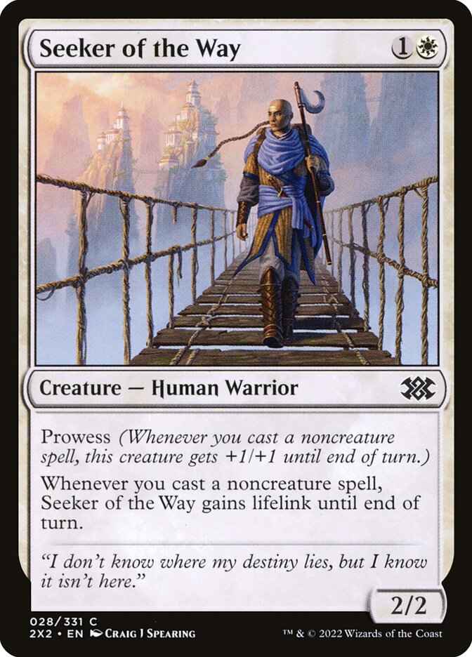 Seeker of the Way - carta Magic The Gathering