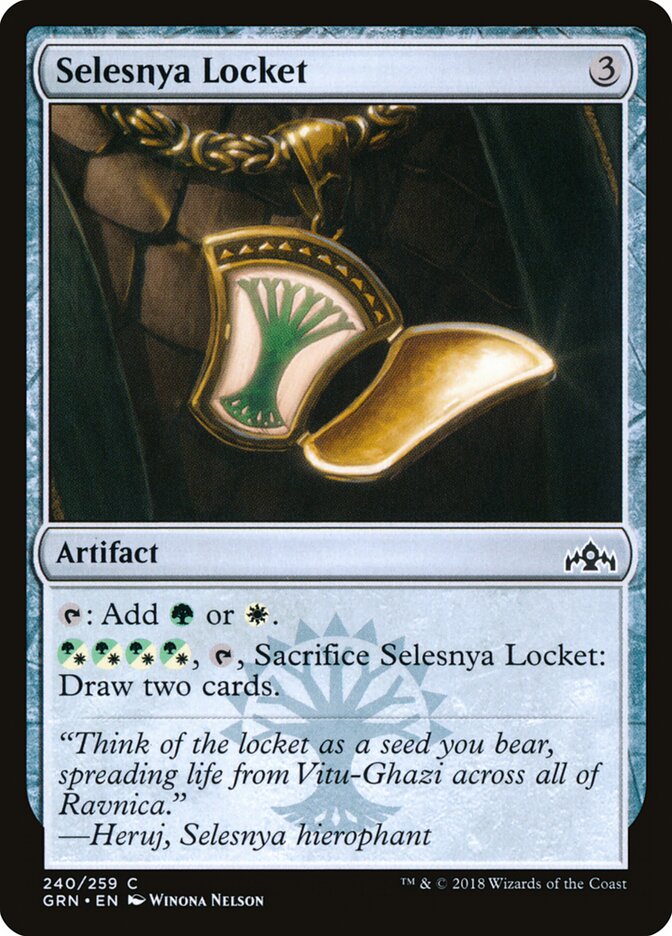 Selesnya Locket - carta Magic The Gathering