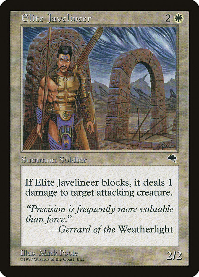 Elite Javelineer - carta Magic The Gathering