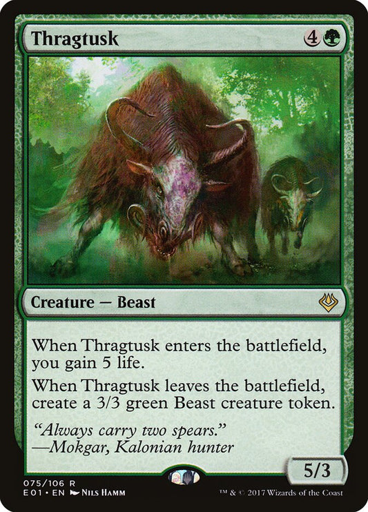 Thragtusk - carta Magic The Gathering