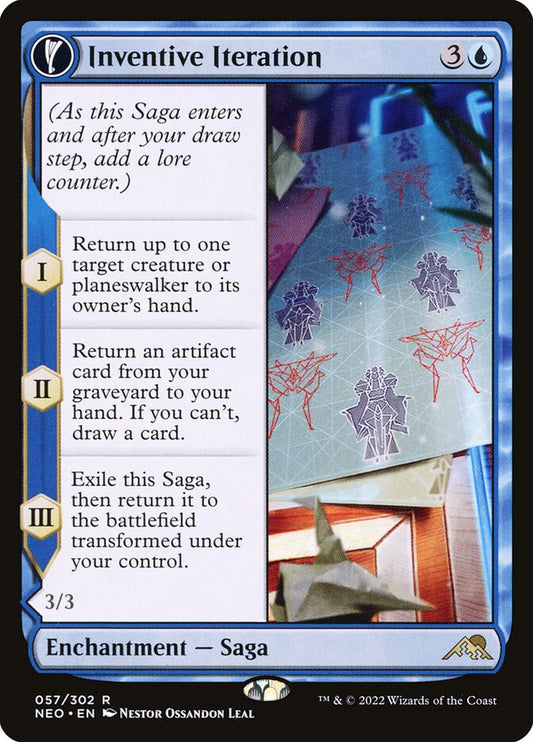 Inventive Iteration - carta Magic The Gathering