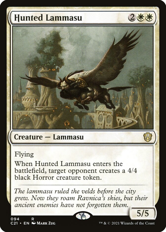 Hunted Lammasu - carta Magic The Gathering