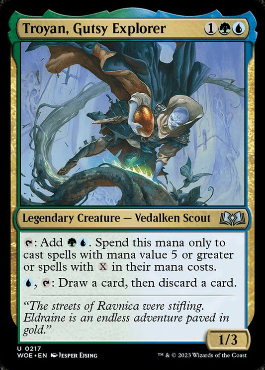 Troyan, Gutsy Explorer - carta Magic The Gathering