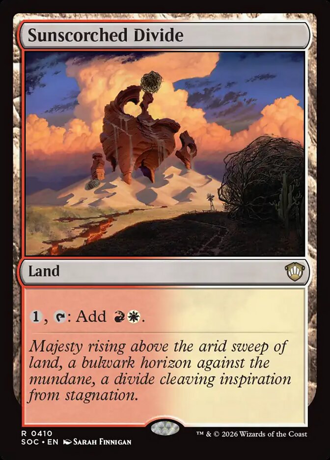 Sunscorched Divide - carta Magic The Gathering