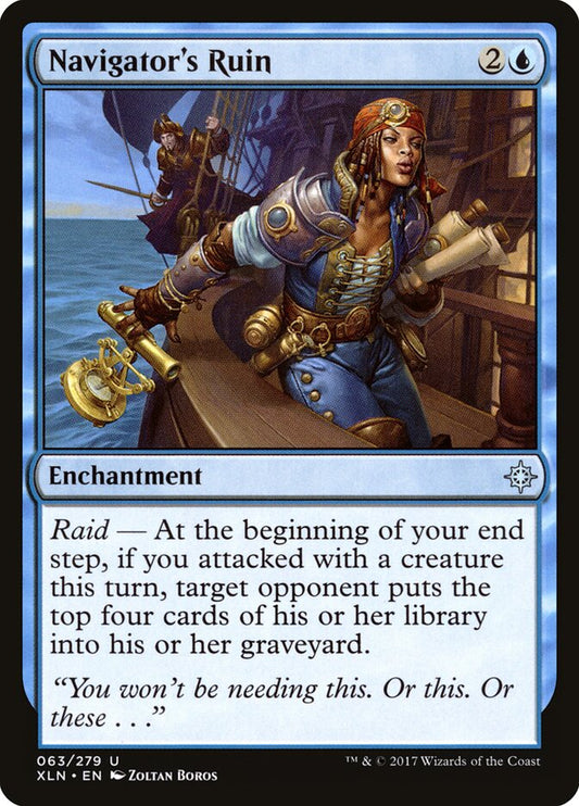 Navigator's Ruin - carta Magic The Gathering