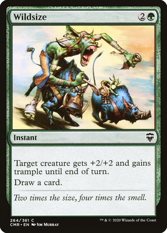 Wildsize - carta Magic The Gathering