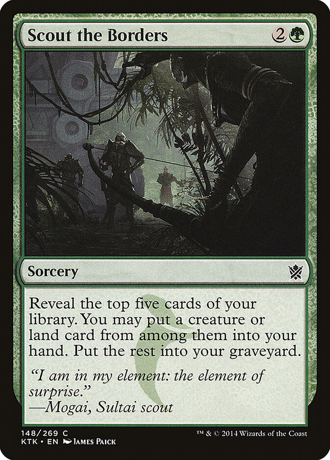 Scout the Borders - carta Magic The Gathering