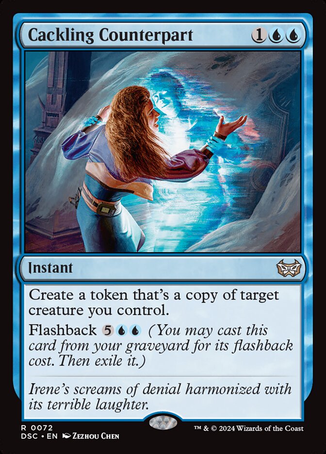 Cackling Counterpart - carta Magic The Gathering
