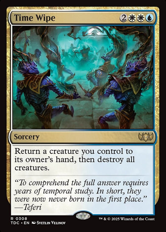 Time Wipe - carta Magic The Gathering