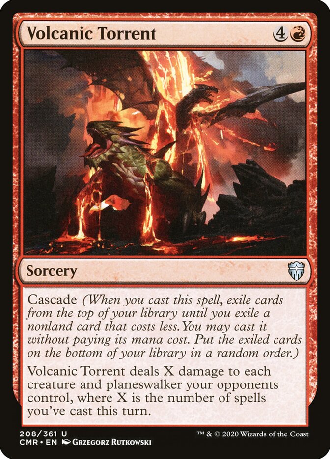 Volcanic Torrent - carta Magic The Gathering