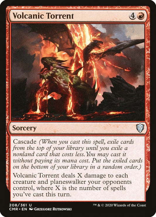 Volcanic Torrent - carta Magic The Gathering