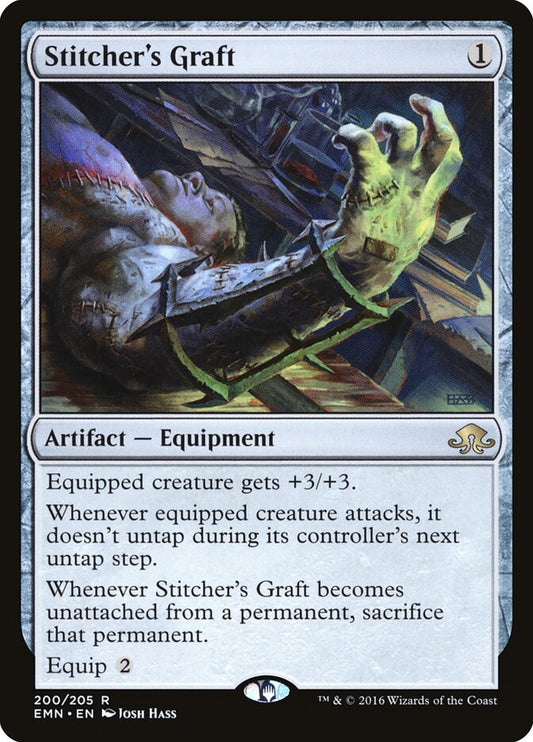 Stitcher's Graft - carta Magic The Gathering