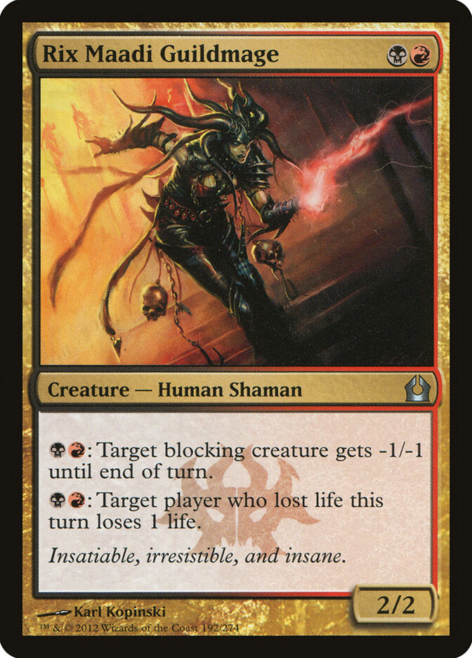 Rix Maadi Guildmage - carta Magic The Gathering