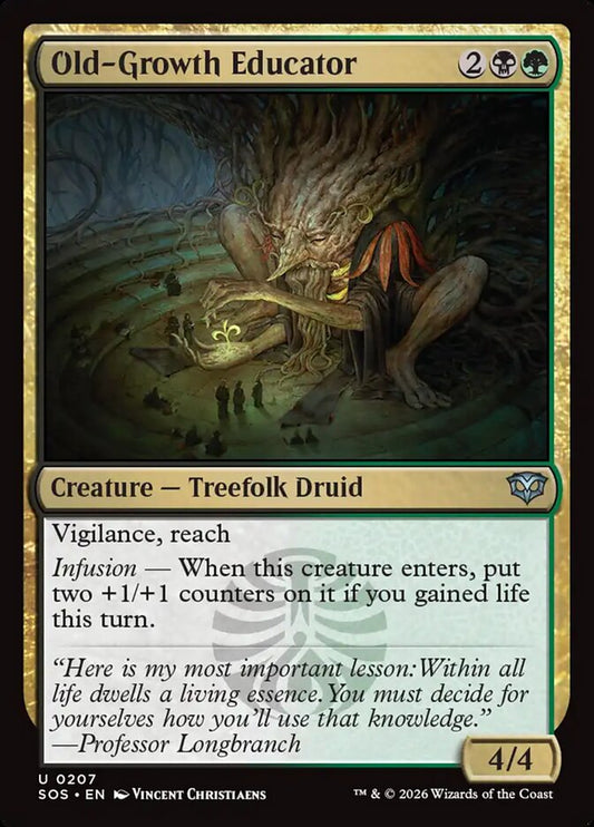 Old-Growth Educator - carta Magic The Gathering