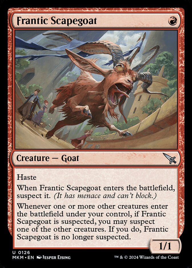 Frantic Scapegoat - MKM-126-NF-STD