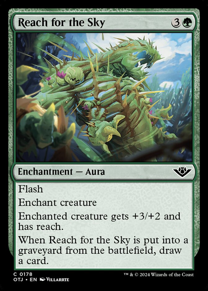 Reach for the Sky - carta Magic The Gathering