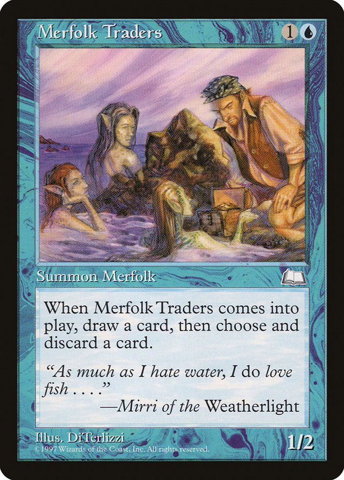 Merfolk Traders - carta Magic The Gathering