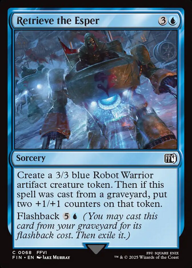 Retrieve the Esper (FIN)