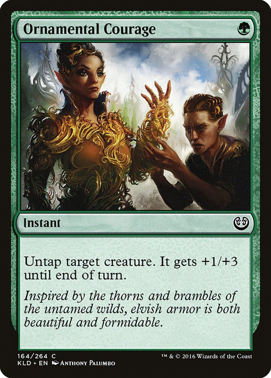 Ornamental Courage - carta Magic The Gathering