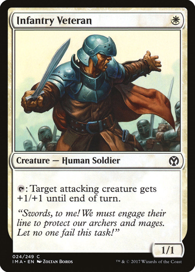 Infantry Veteran - carta Magic The Gathering