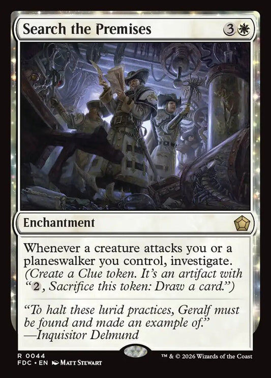 Search the Premises - carta Magic The Gathering