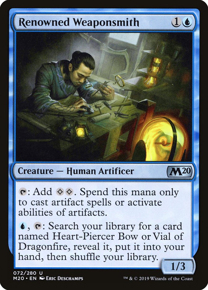 Renowned Weaponsmith - carta Magic The Gathering