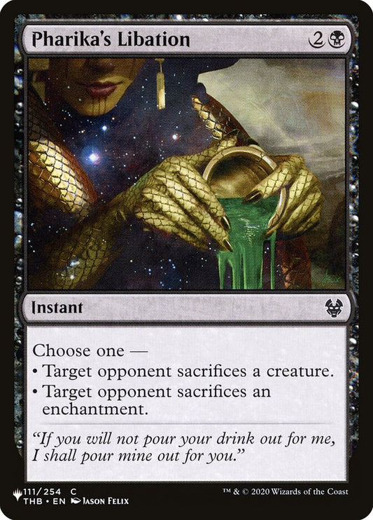 Pharika's Libation - carta Magic The Gathering
