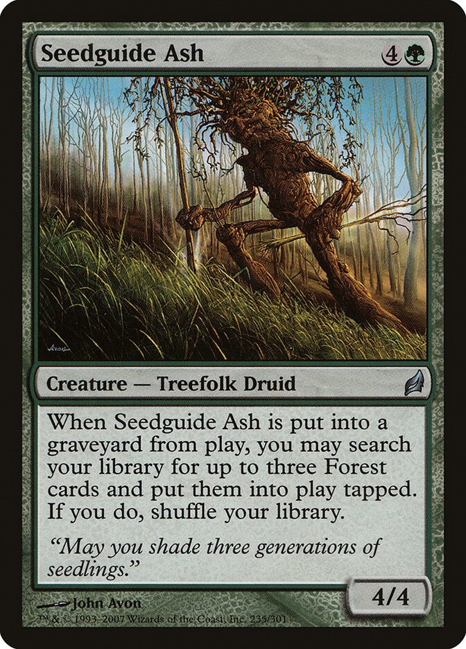 Seedguide Ash - carta Magic The Gathering