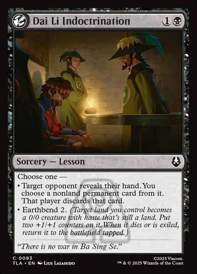 Dai Li Indoctrination - carta Magic The Gathering