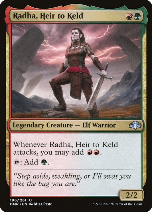 Radha, Heir to Keld - carta Magic The Gathering