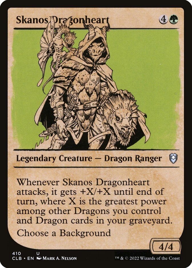 Skanos Dragonheart - carta Magic The Gathering