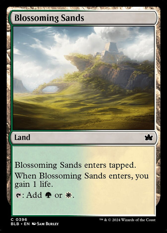 Blossoming Sands - carta Magic The Gathering