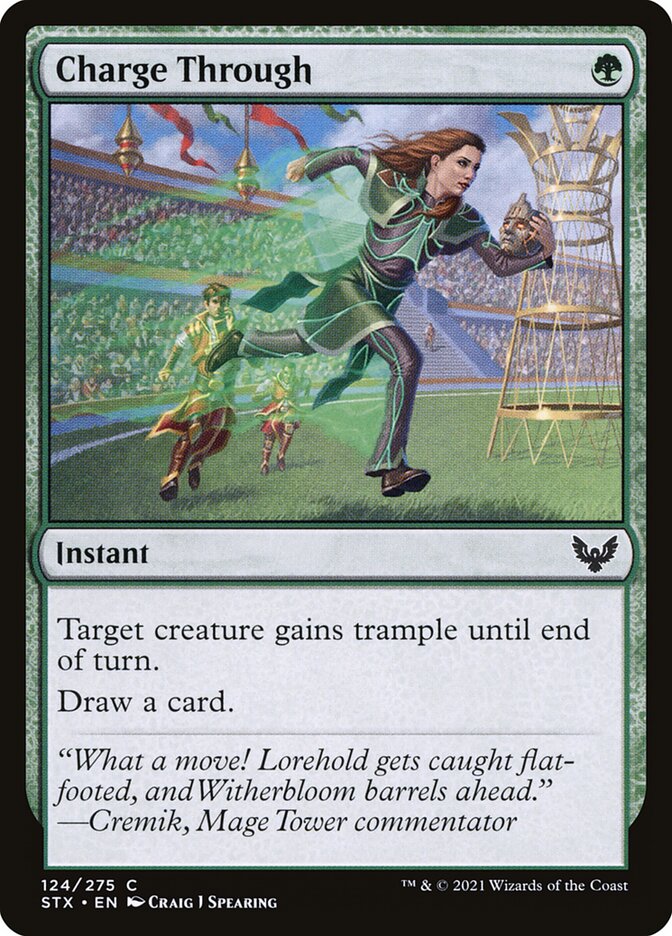 Charge Through - carta Magic The Gathering