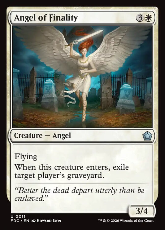Angel of Finality - carta Magic The Gathering