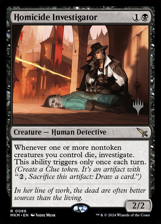 Homicide Investigator - carta Magic The Gathering