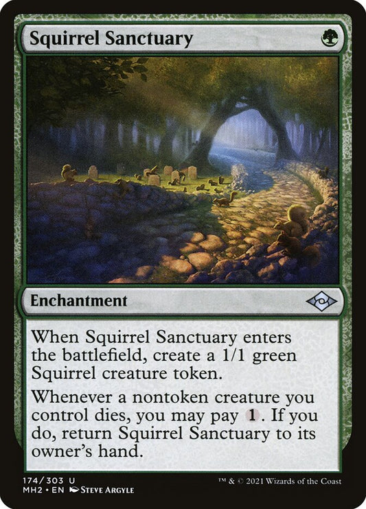 Squirrel Sanctuary - carta Magic The Gathering