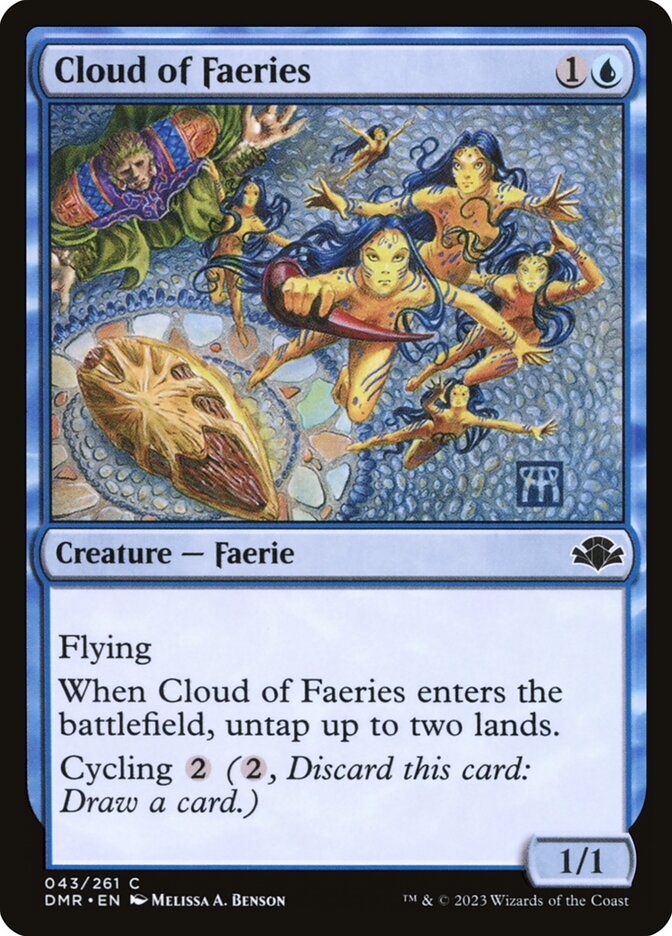 Cloud of Faeries - carta Magic The Gathering