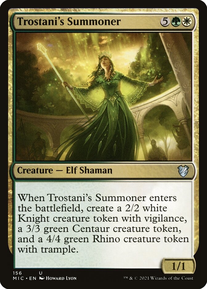 Trostani's Summoner - carta Magic The Gathering