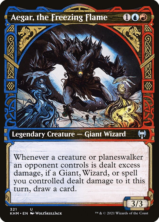 Aegar, the Freezing Flame - carta Magic The Gathering