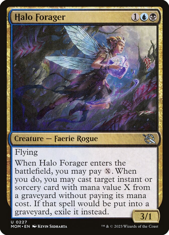 Halo Forager - carta Magic The Gathering