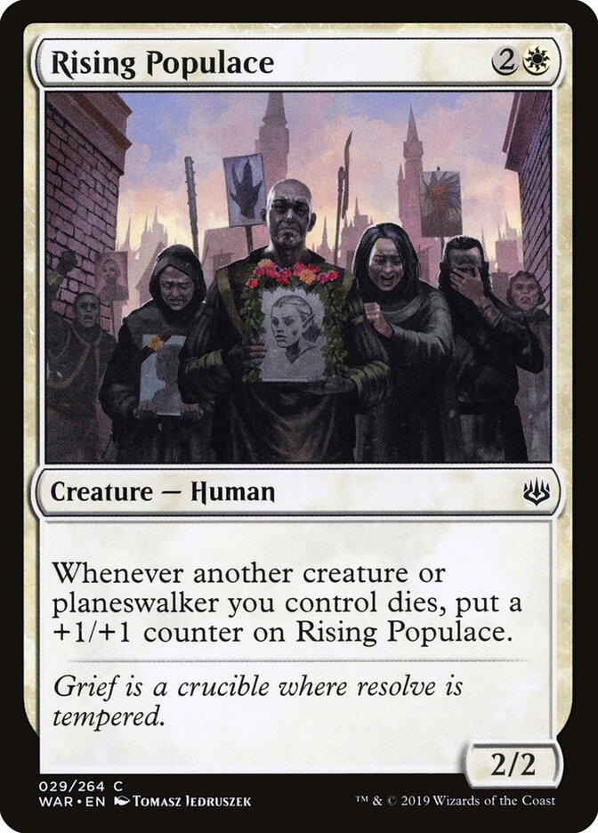 Rising Populace - carta Magic The Gathering