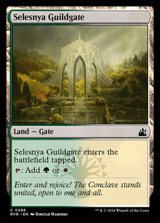 Selesnya Guildgate - carta Magic The Gathering