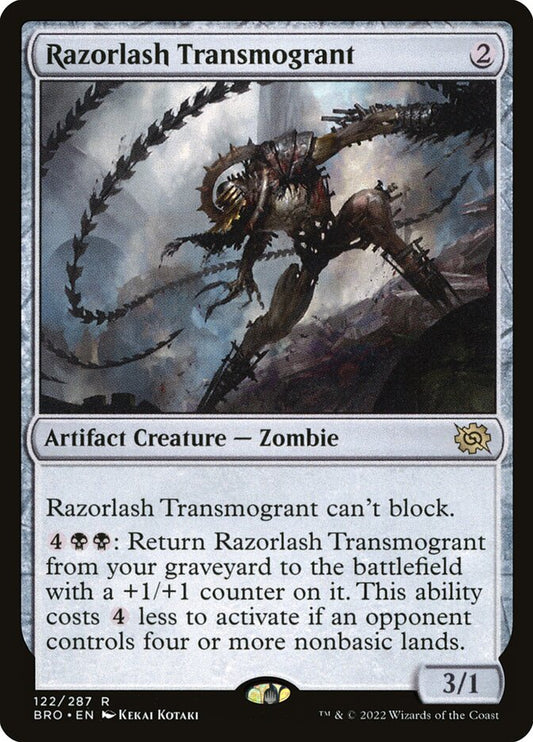 Razorlash Transmogrant - carta Magic The Gathering